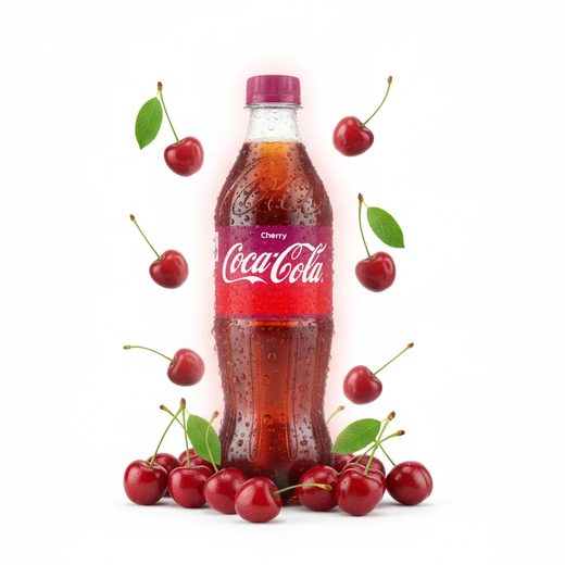 Coca-Cola (origine Bulgarie) Cherry — 0,5 L PET