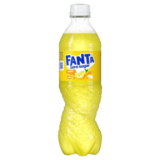 Fanta (origine Bulgarie) Lemon (avec sucre) — 0,5 L PET