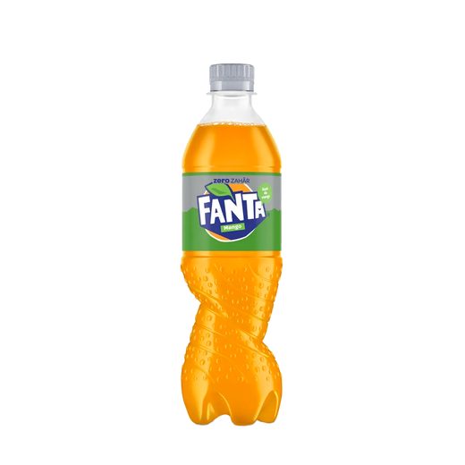 Fanta (origine Bulgarie) Mango Zero — 0,25 L (canette slim)