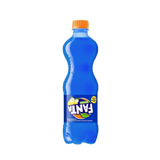 Fanta (origine Bulgarie) Shokata Blue — 0,5 L PET