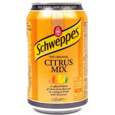 Schweppes (origine Pologne) Citrus Mix — 0,33 L SLIM