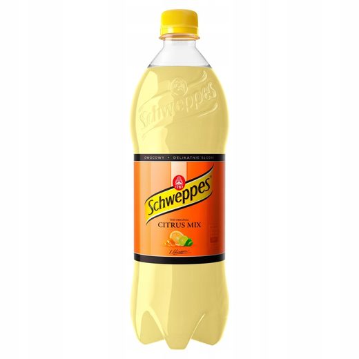 Schweppes (origine Pologne) Citrus Mix — 0,85 L PET