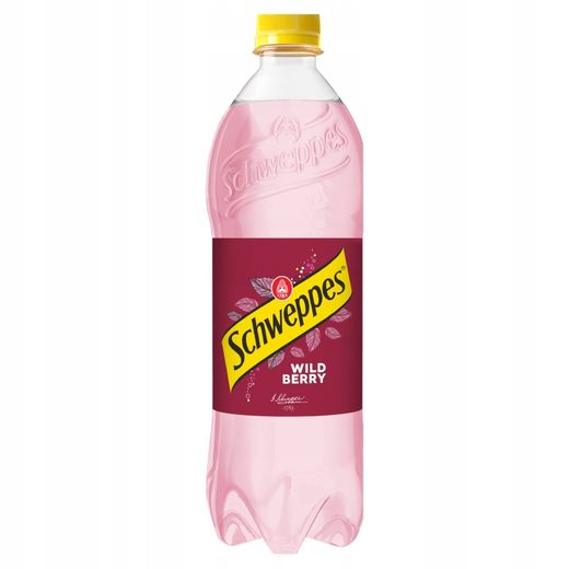 Schweppes (origine Pologne) Wild Berry — 0,85 L PET