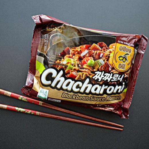 Samyang Buldak Chacharoni Spicy Blackbean Sauce Ramen (Halal) — 120g x 5 Pcs x 8 Packs