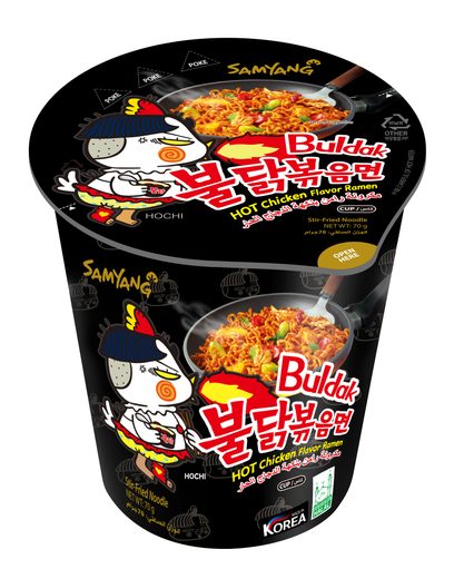 Samyang Buldak Ramen Noodles Cup — 65g x 30 Cups