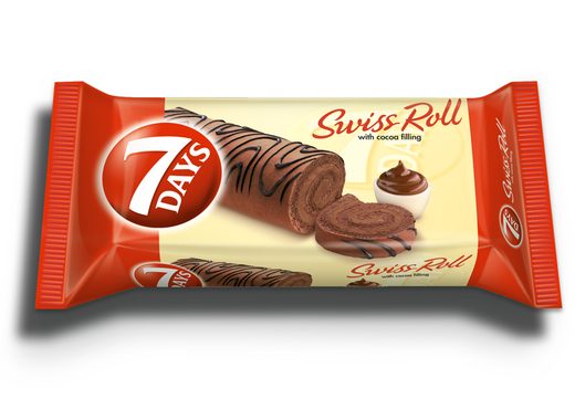 7Days Coconut Swiss Rolls Cocoa 200 g — 10x200g