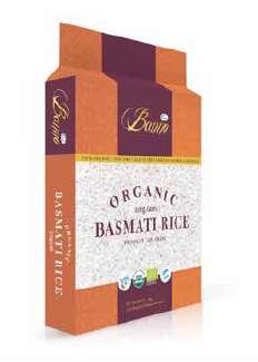 Banno Riz Organic Basmati — 1 kg poche BOPP