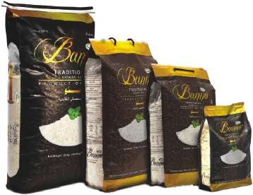 Banno Riz Traditional Basmati — 1/5 kg poche BOPP, 10/20 kg sac
