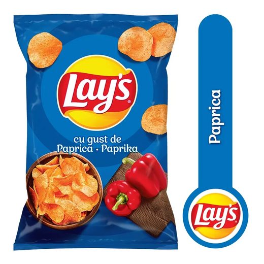Lay's Paprika — 125 g (21 pcs/carton)