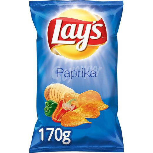 Lay's Paprika — 170 g (14 pcs/carton)