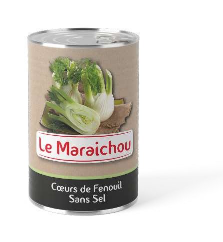 Le Maraichou Légumes — Cœurs de fenouil avec ou sans sel — 5/1