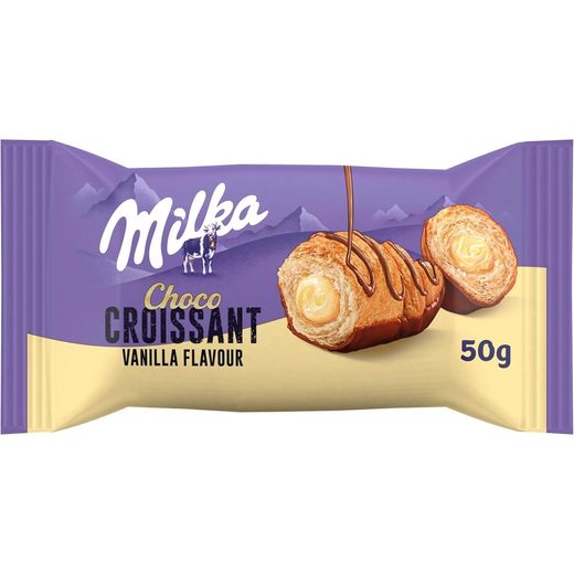 Milka Croissant Vanilla 50 g — 14x50g