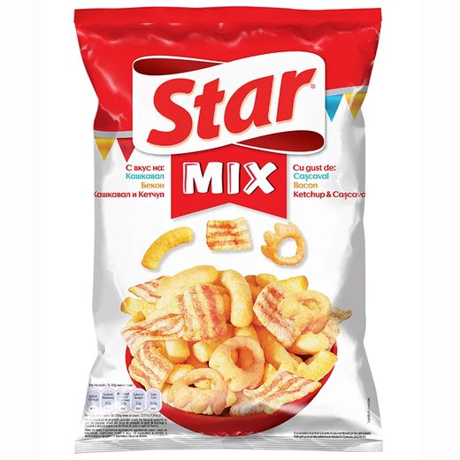 Star Snacks Mix Red Cheesy — 90 g (18 pcs/carton)