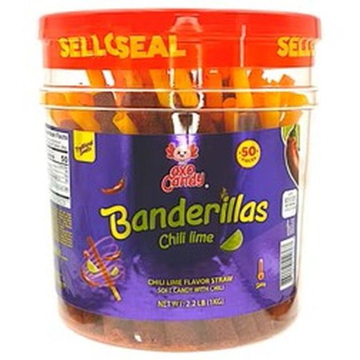 Axo Candy Confiseries — Vitrolero Banderillas Fuego — 50 x 20g
