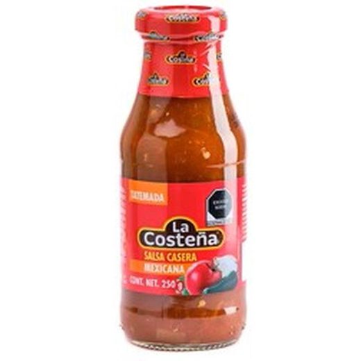 Costena Salsas — Salsa Casera Mexicana Glass — 20 x 250g