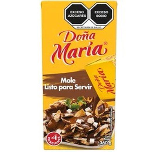 Dona Maria Mole — liquide — Mole Listo Tetra — 21 x 360g