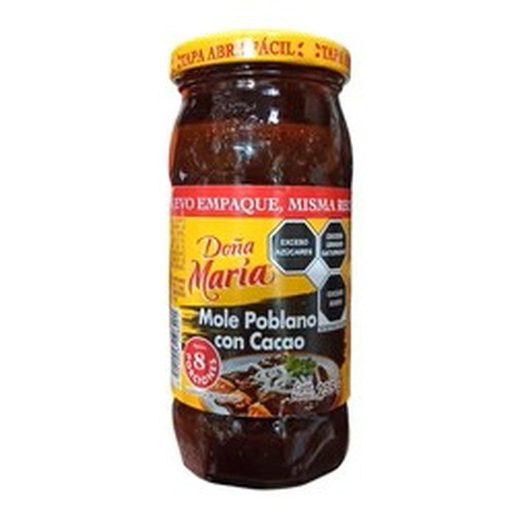 Dona Maria Mole — pâte — Mole Poblano Chocolate Pasta Vaso — 24 x 235g