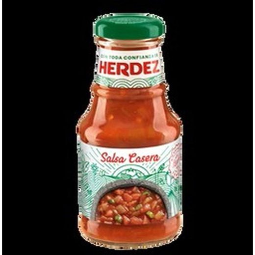 Herdez Salsas — Salsa Casera Glass — 12 x 453g