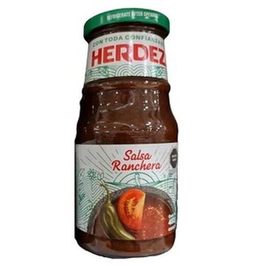 Herdez Salsas — Salsa Ranchera Glass — 12 x 453g