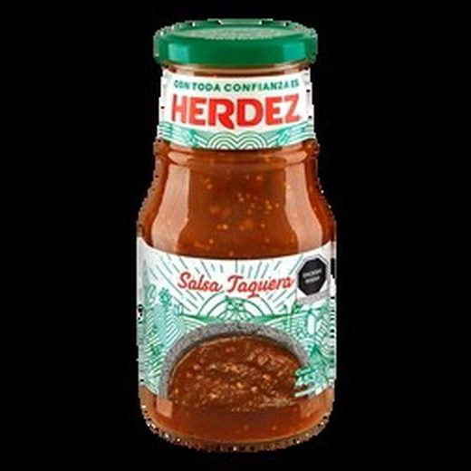 Herdez Salsas — Salsa Taquera Glass — 12 x 453g