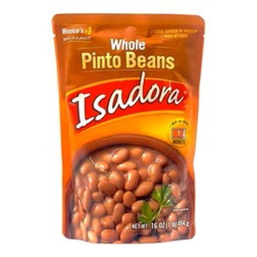 Isadora Haricots (frijoles) — Frijoles Claros Enteros Pouch (DE/NL/FR) — 12 x 454g