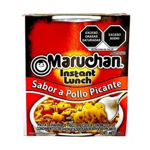 Maruchan Plats préparés — Instant Cup Pollo Picante (MEX) — 12 x 64g