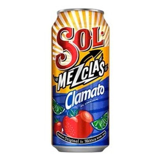 Sol Boissons mexicaines — Clamato Beer Can — 24 x 473ml