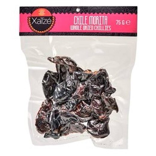 Xatze Chiles — Seco Retail Chipotle Morita Vacio — 12 x 75g
