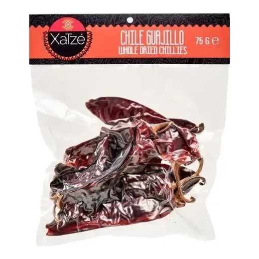 Xatze Chiles — Seco Retail Guajillo Vacio — 12 x 75g