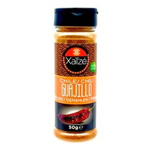 Xatze Poudres de piment — Chile Guajillo Molido — 12 x 50g